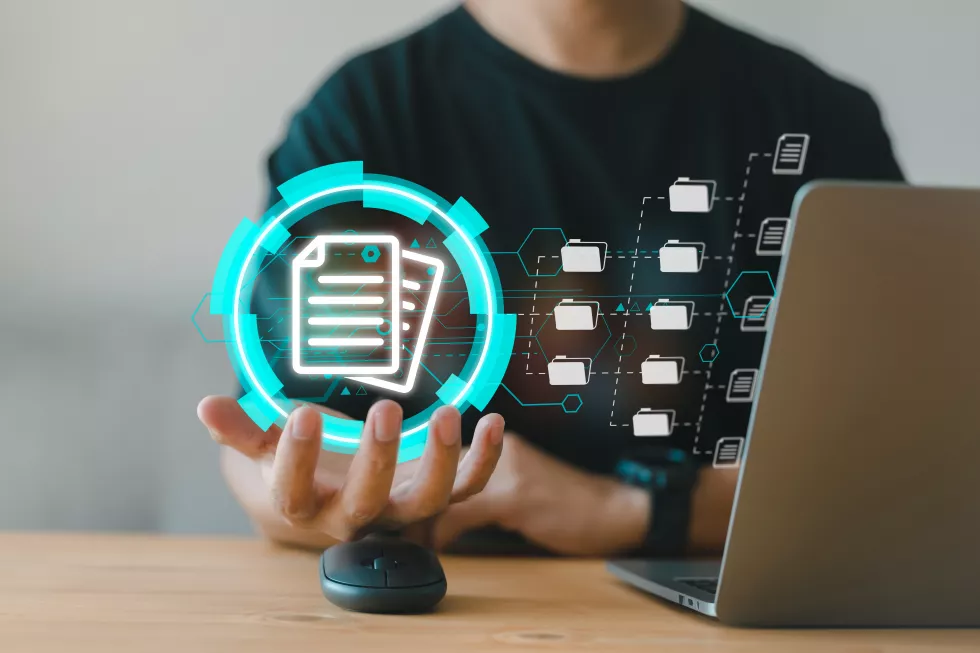 document-management-system-dms-corporate-business-technology-online-documentation-database-process-automation-efficiently-manage-files-knowledge-documentation-enterprises-with-erp