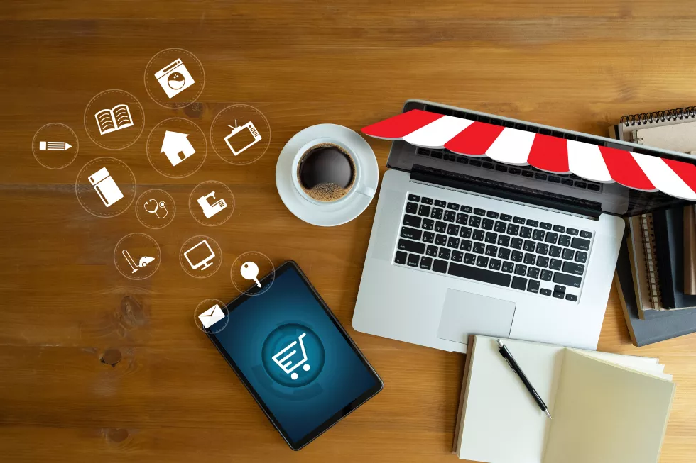 high-angle-view-coffee-cup-table