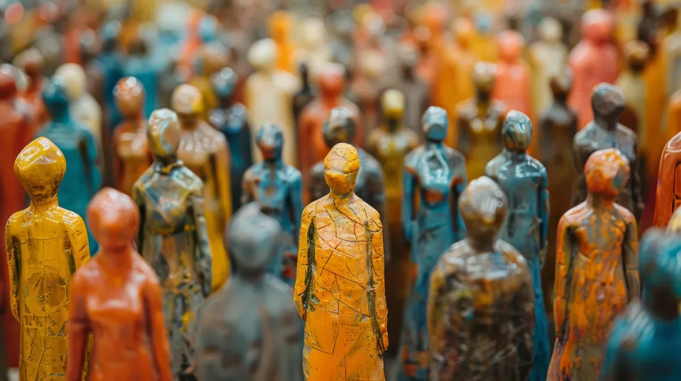 crowd-colorful-clay-figures