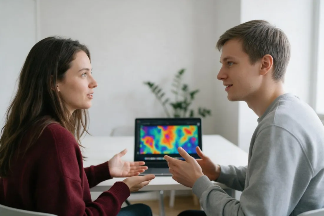 student-i-studentka-omawiaja-wyniki-obrazowania-medycznego