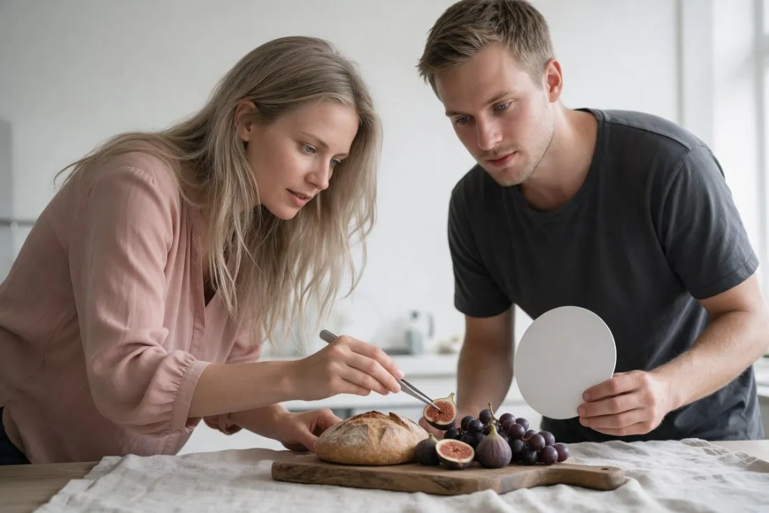 student-i-studentka-stylizuja-jedzenie-do-zdjecia