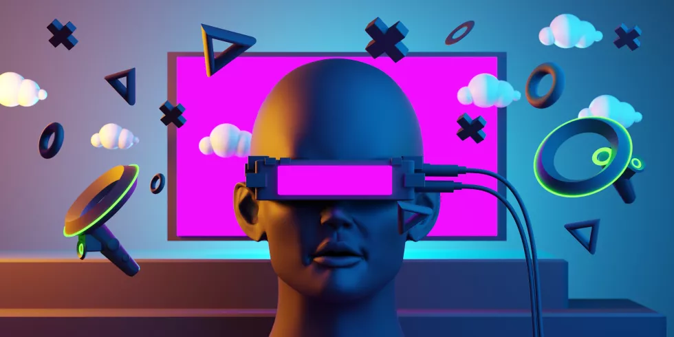 metaverse-vr-simulation-gaming-cyberpunk-style-digital-robot-3d-illustration-rendering-virtual-reality-2