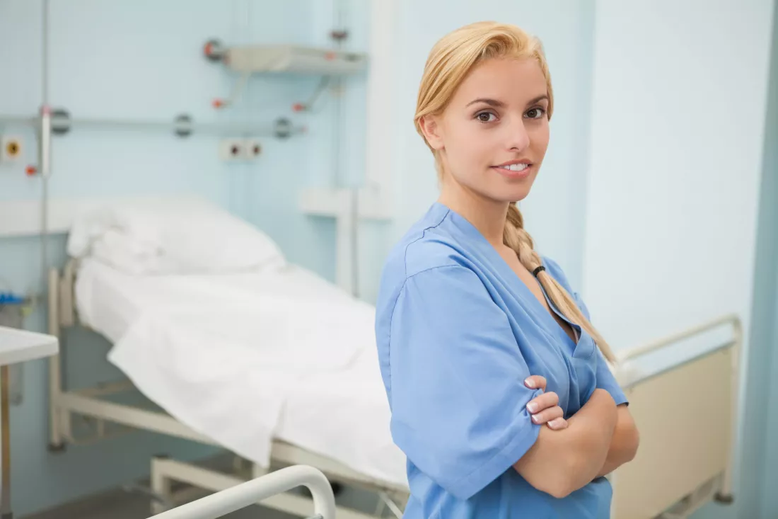 Pielęgniarka w szpitalu