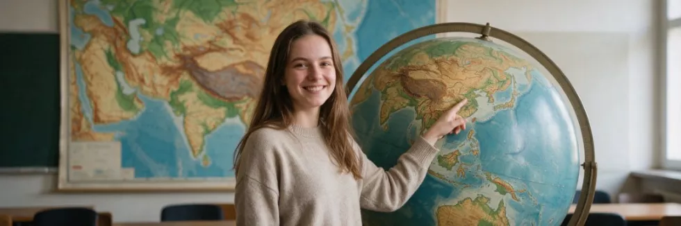 Eurazja-i-Daleki-Wschod-test-studentka-przy-globusie