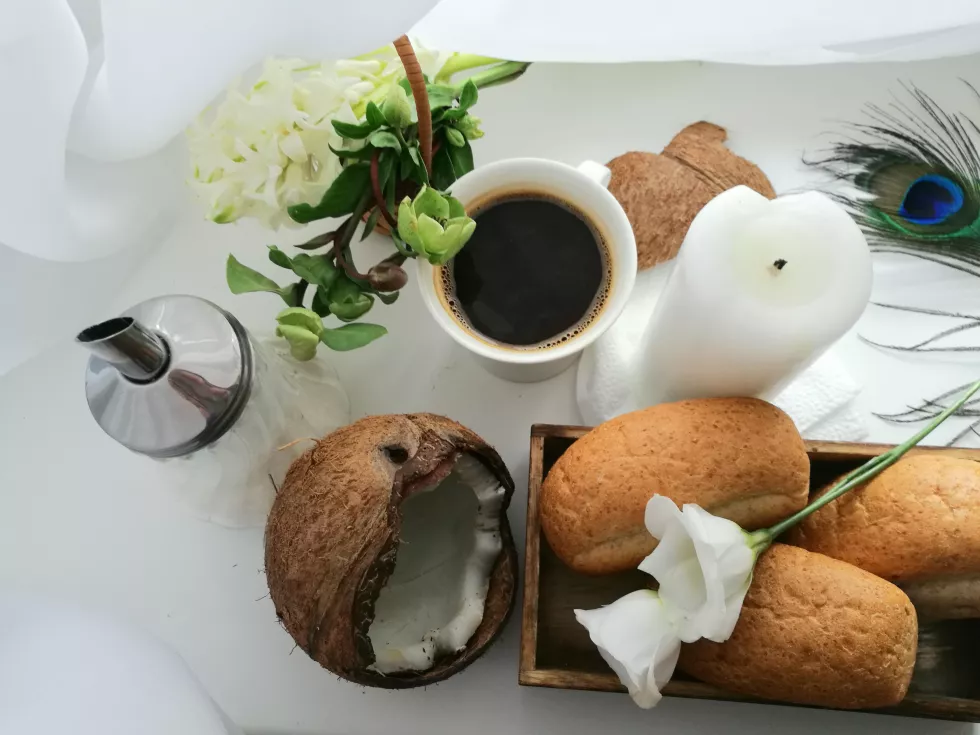 high-angle-view-food-drink-table