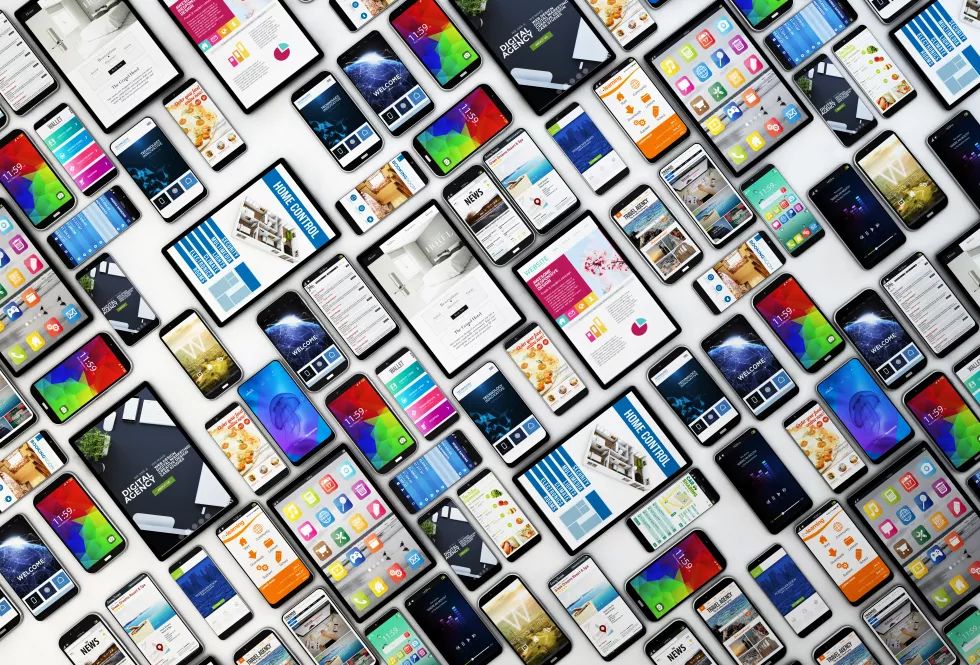 devices-top-view