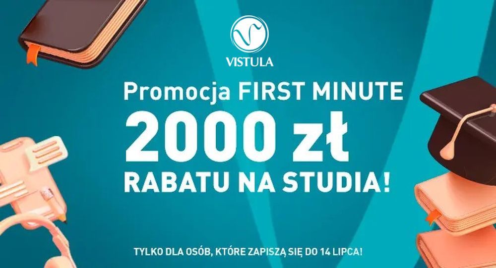 promocja first minute w Vistuli