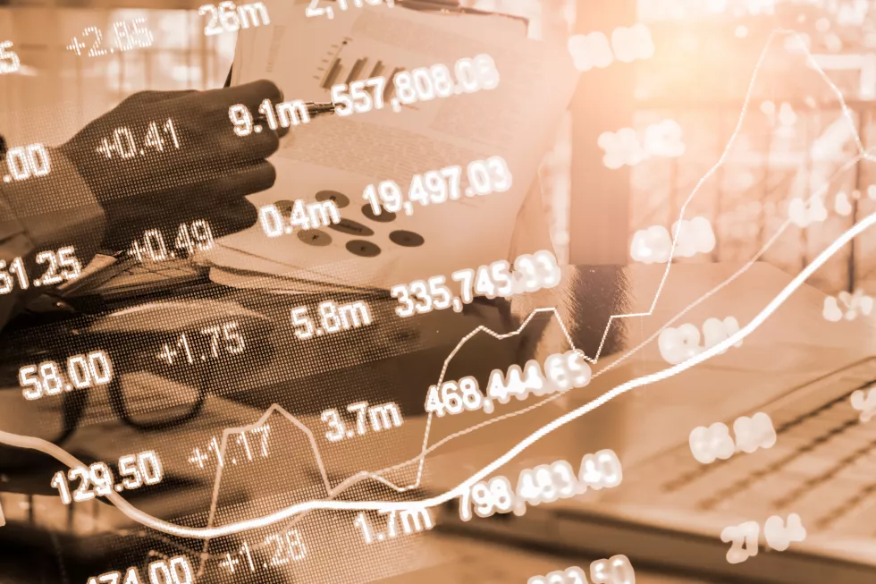 multiple-exposure-image-stock-market-date-businessman-office