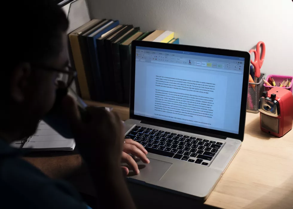 proofreading workspace