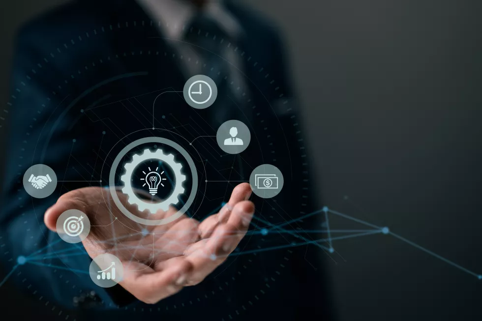diagram-business-process-management-workflow-automation-with-gears-icons-background-connection-line-network-manager-interacting-with-user-interface