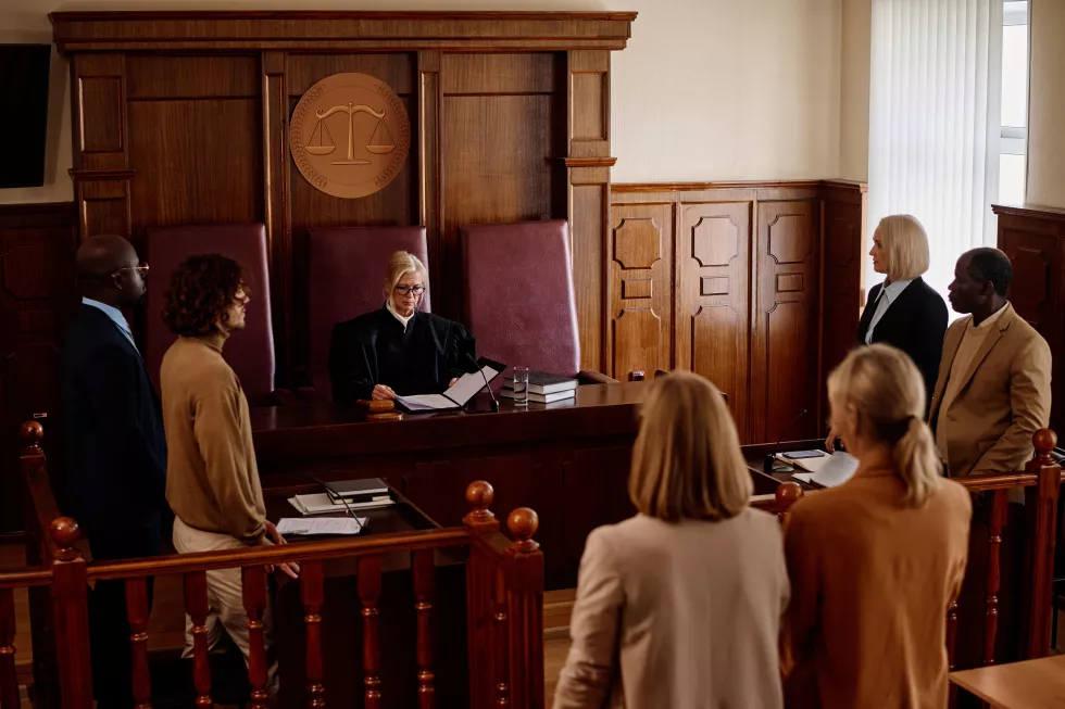 group-witnesses-attorneys-lawyers-prosecutor-suspect
