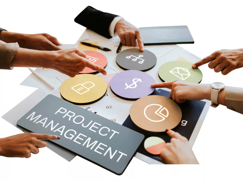 project-management-png-word-business-people-cutout-transparent-background
