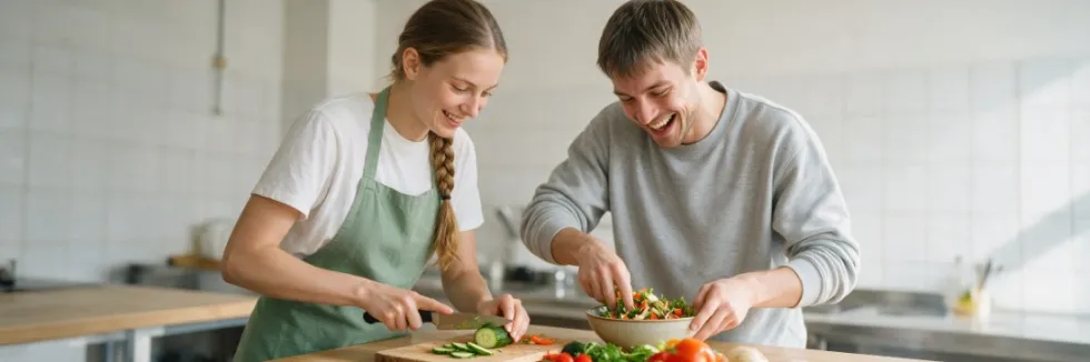 studentka-i-student-przygotowuja-zdrowa-salatke-w-kuchni