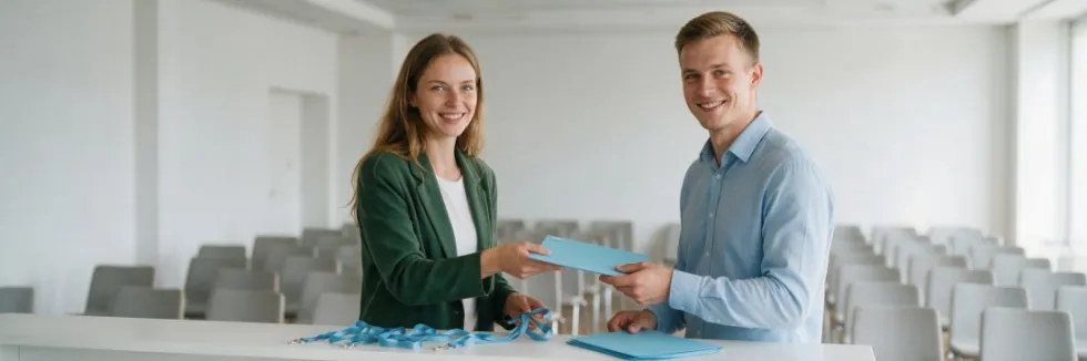 studenci-przygotowuja-recepcje-konferencji-w-hotelu