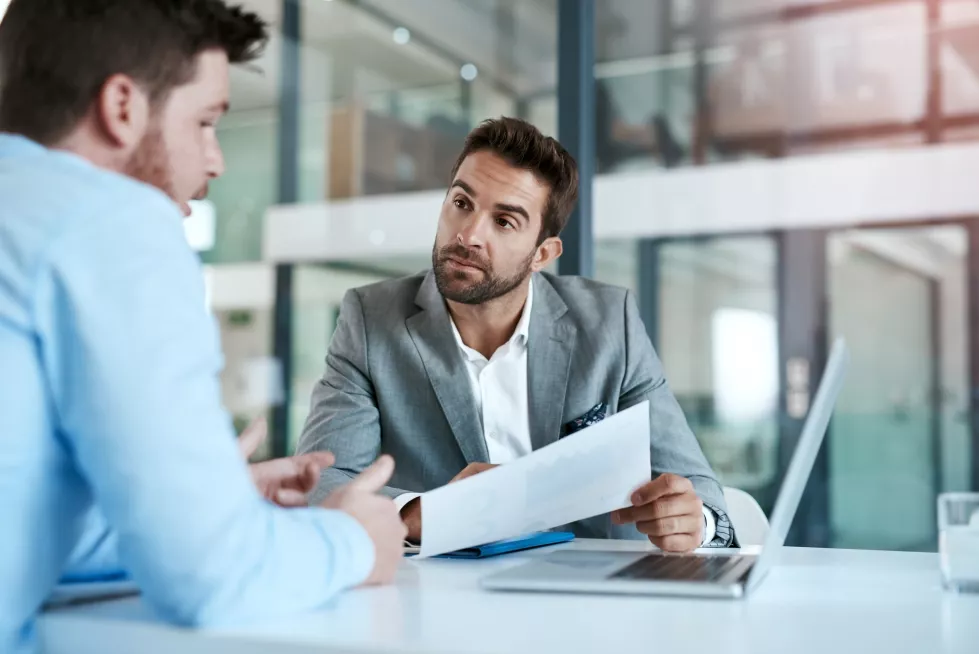 financial-talking-business-people-laptop-documents-research-profit-evaluation-teamwork-advisor-economist-planning-report-paperwork-company-revenue-audit-results-analysis