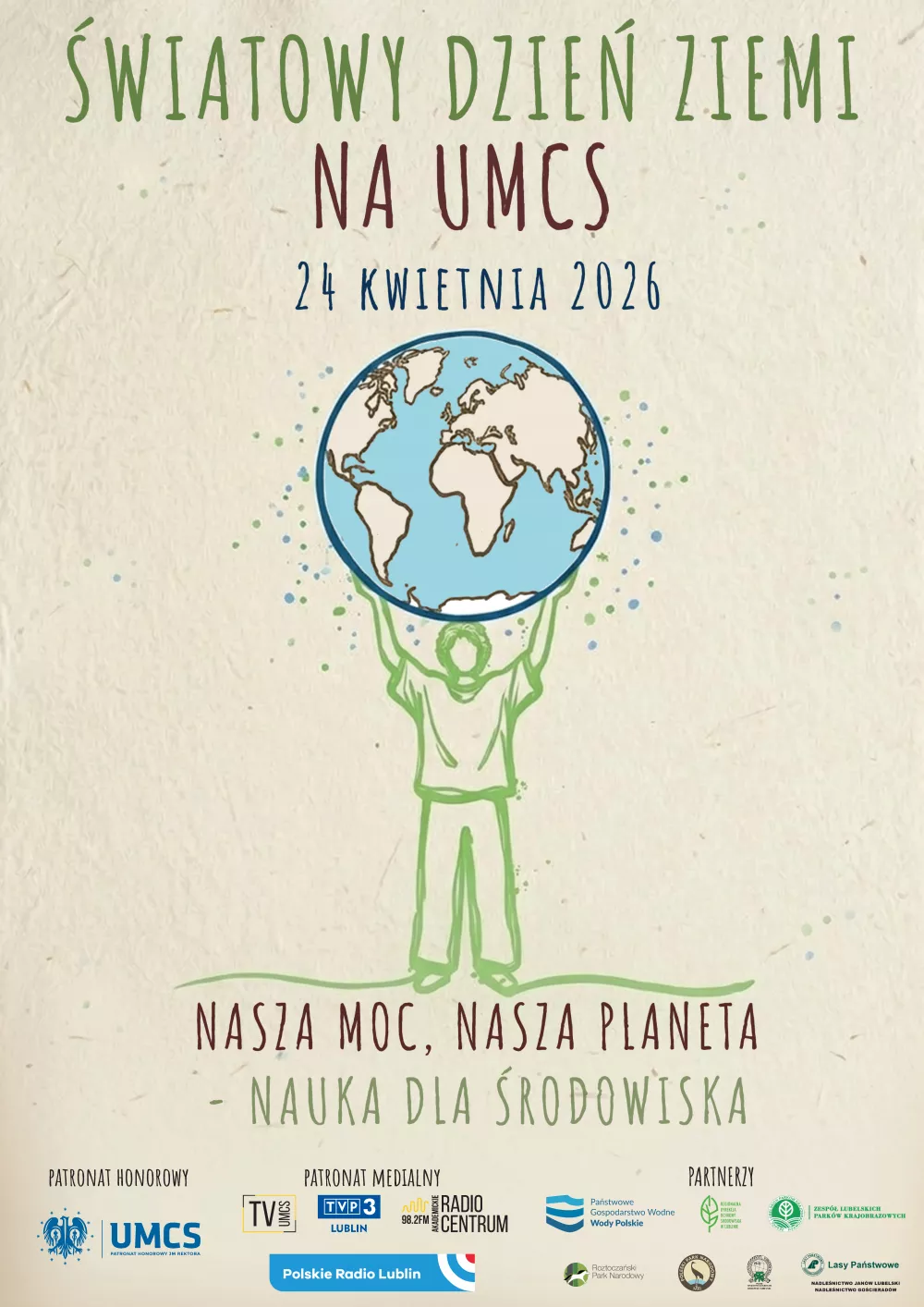 Plakat - Światowy Dzień Ziemi 2026 na UMCS