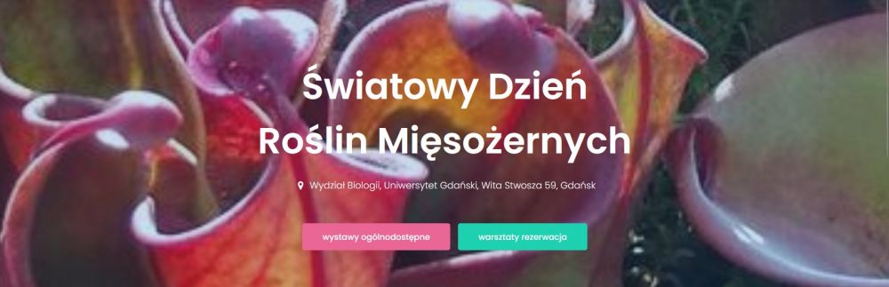 Obchody V Światowego Dnia Roślin Mięsożernych na UG