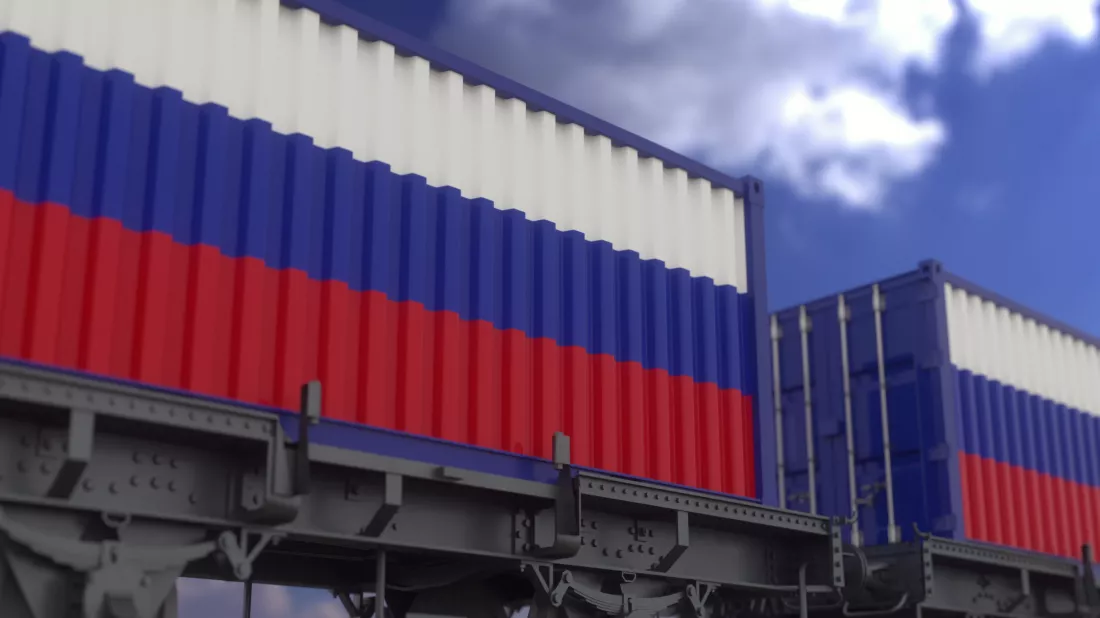 Język rosyjski z językiem angielskim w logistycev