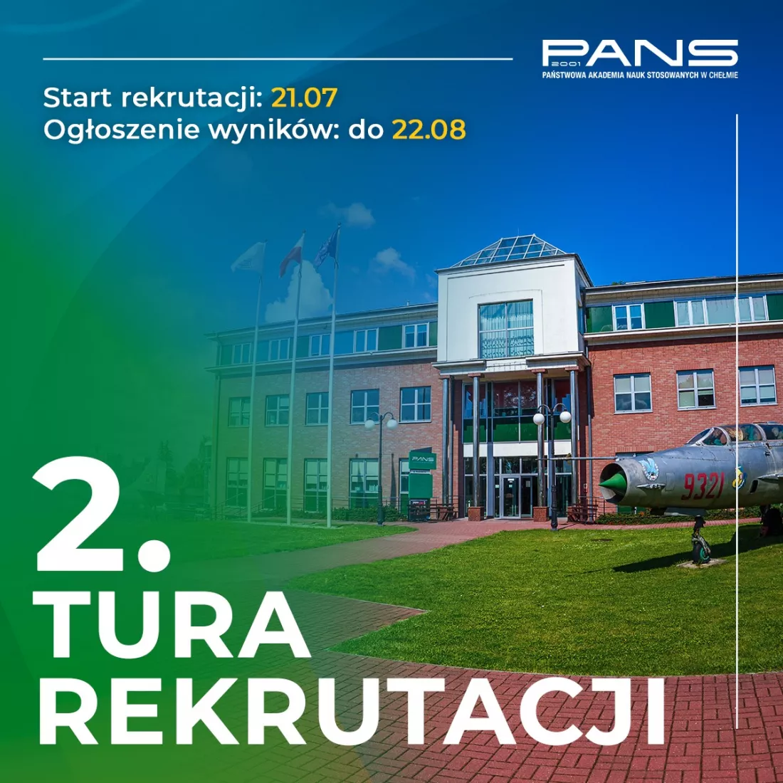 II tura rekrutacji w PANS